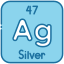 Silver icon