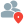 Users location of a remote working employee icon