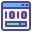 binary code icon