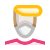 Masked man icon