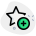 Add a rating star to give feedback online icon