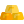 Bars of gold stack as a reserve icon