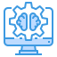 Computer Artificial Intelligence icon