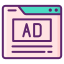 Advertising icon