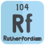 Rutherfordium icon