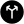 Bi-directional road signal with multiple arrows icon