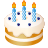 Birthday Cake Emoji icon