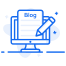 Blogging icon