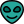 Alien head emoji used in instant messenger chat icon