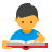 Man Reading a Book icon