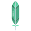 African Emerald Cuckoo Feather icon