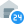 Round the clock storage warehouse availablity layout icon