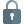 Security unlocking and locking padloch logotype layout icon