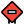 Do not enter on a road signal signboard icon