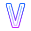 V icon