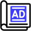 Advertisement icon