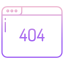 Website 404 Error icon