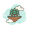 Floating Island Forest icon