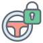 Steering Wheel Lock icon