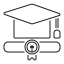 Graduation Hat icon