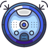 Automatic robot vacum icon