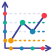 Polyline Chart icon