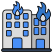 Building on Fire icon