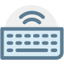 Computer keyboard icon