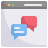 Bubble chat icon