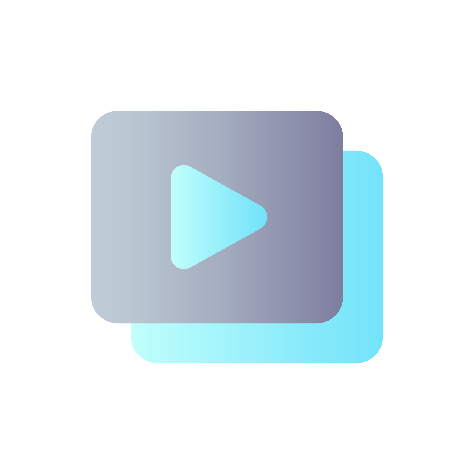 Set Of Video Files icon