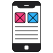 Mobile Wireframe icon