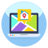 Online Map icon