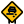 Slippery road with a warning on a road traffic signal icon