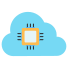 cloud chip icon