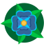 Blue Flower icon