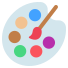 color palette icon