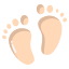 Feet icon