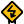 Extreme sharp turn with zigzag arrow turn icon