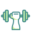 Dumbell icon