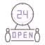 Open 24 Hours icon