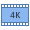 4K icon