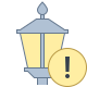 Lamp Post Error icon