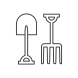 Garden Fork And Spade icon