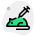 Testing specimen on mouse as a precautionary step towards medicine icon