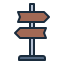 Directional Sign icon