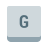 G Key icon