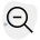 Zoom out tool for search and lookup icon