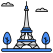 Eiffel Tower icon