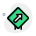 Up right way traffic sign board layout icon