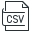 CSV icon